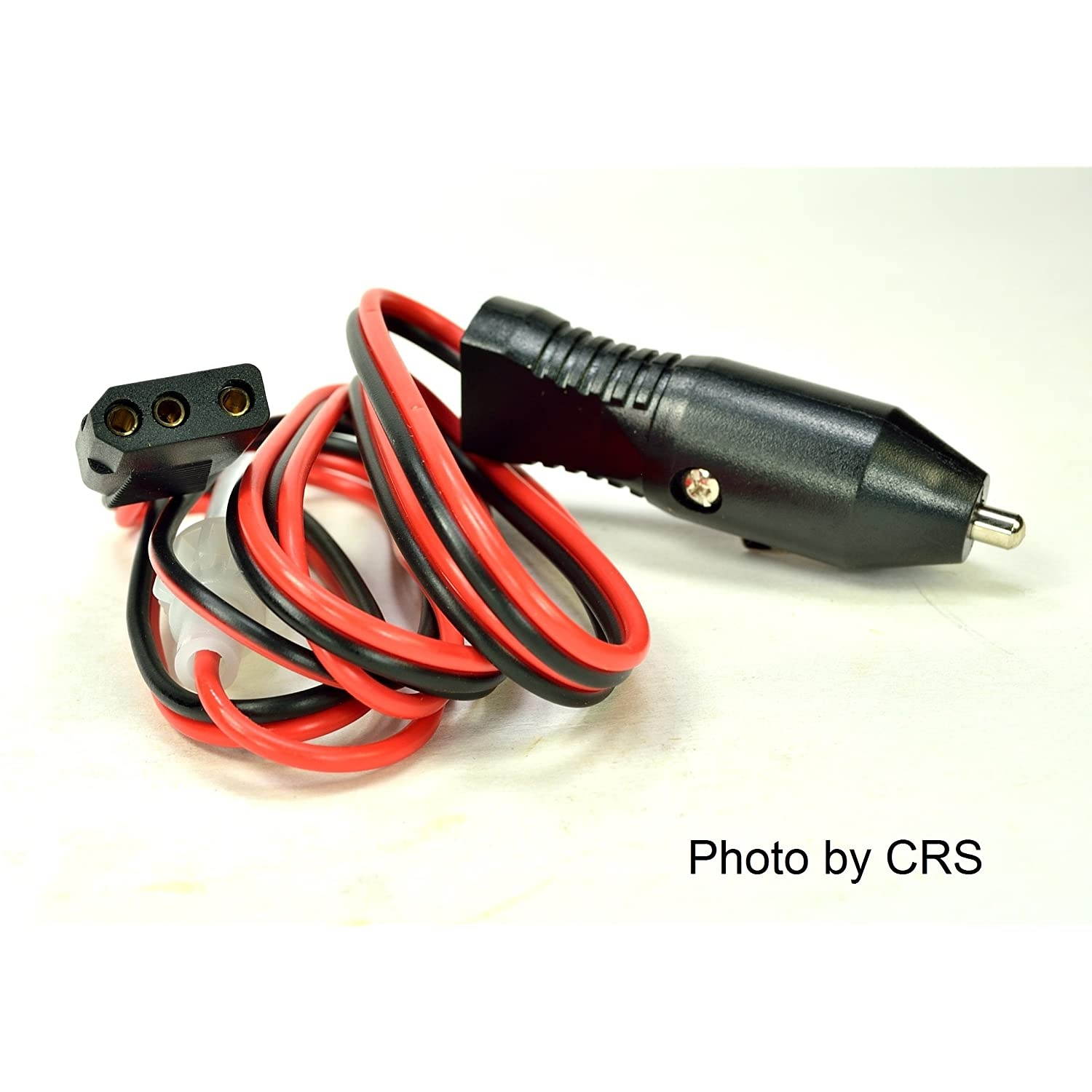 POWER CORD w/ LIGHTER PLUG Heavy Duty 16 ga with 3 pin socket for CB Ham Radios - Workman CB3AP