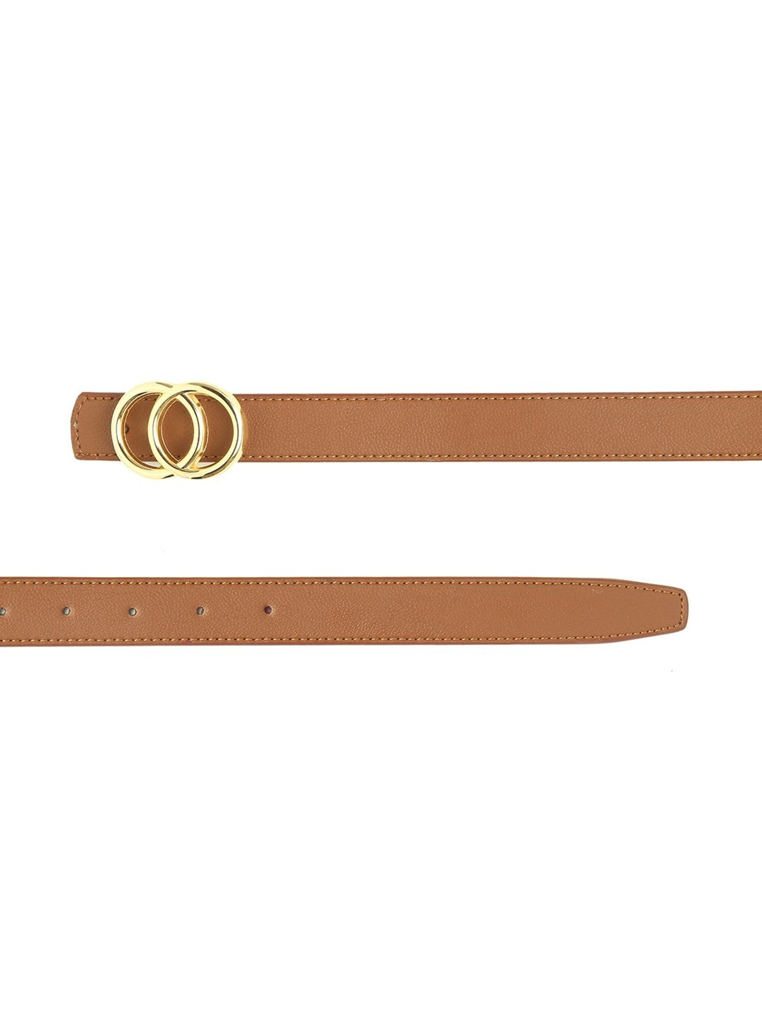 Calvadoss Tan Waist Belt for Women