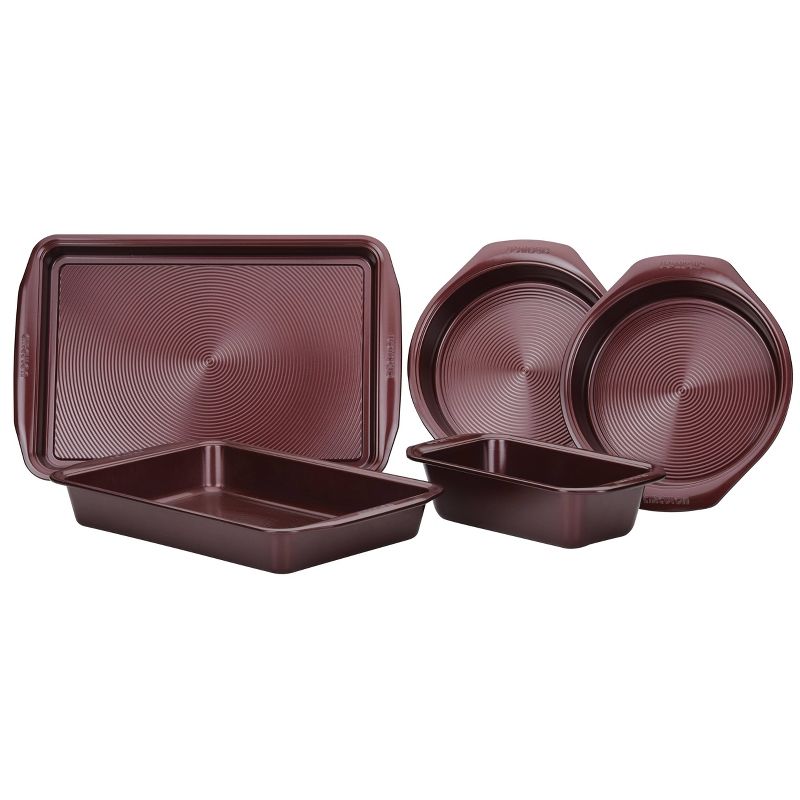 Circulon 5pc Nonstick Bakeware Set Chocolate Brown