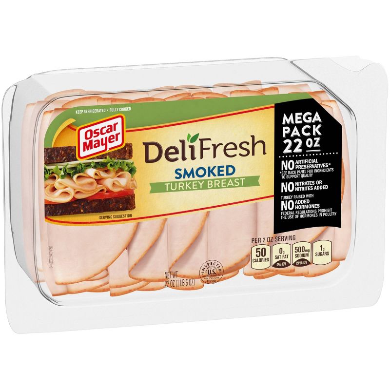 Oscar Mayer Smoked Deli Turkey - 22oz