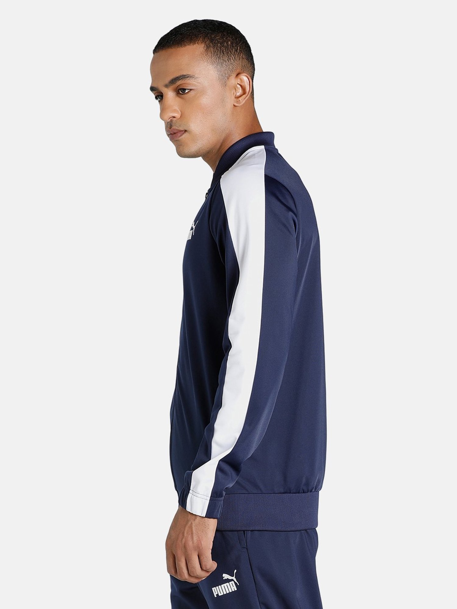 Puma Baseball Tricot Blue Regular Fit Colour Block Tracksuit - Pack of 2