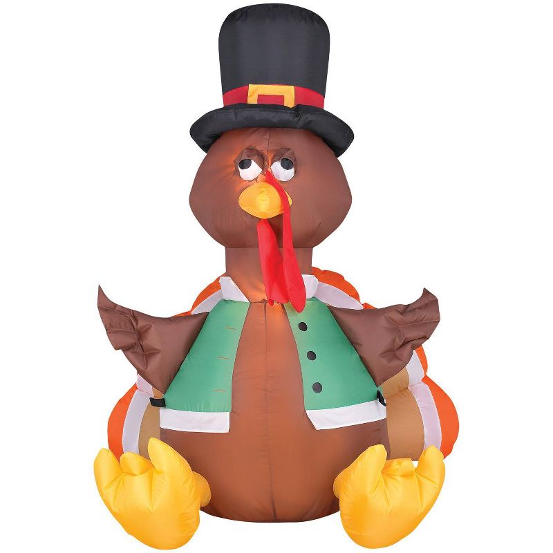 Halloween Airblown Outdoor Happy Turkey