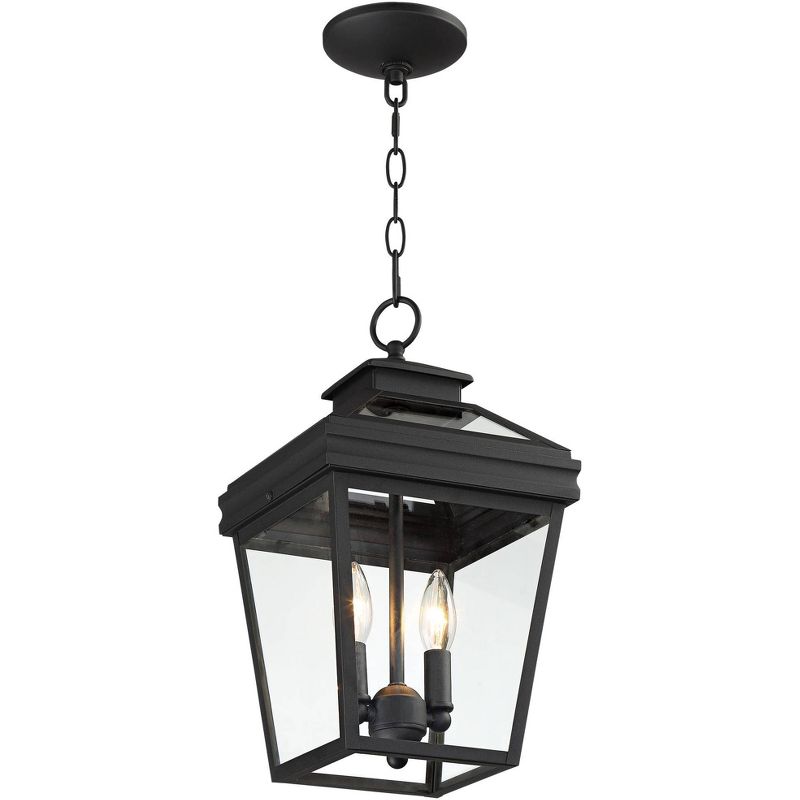 Bel Air Lighting Outdoor Hanging Pendant Black