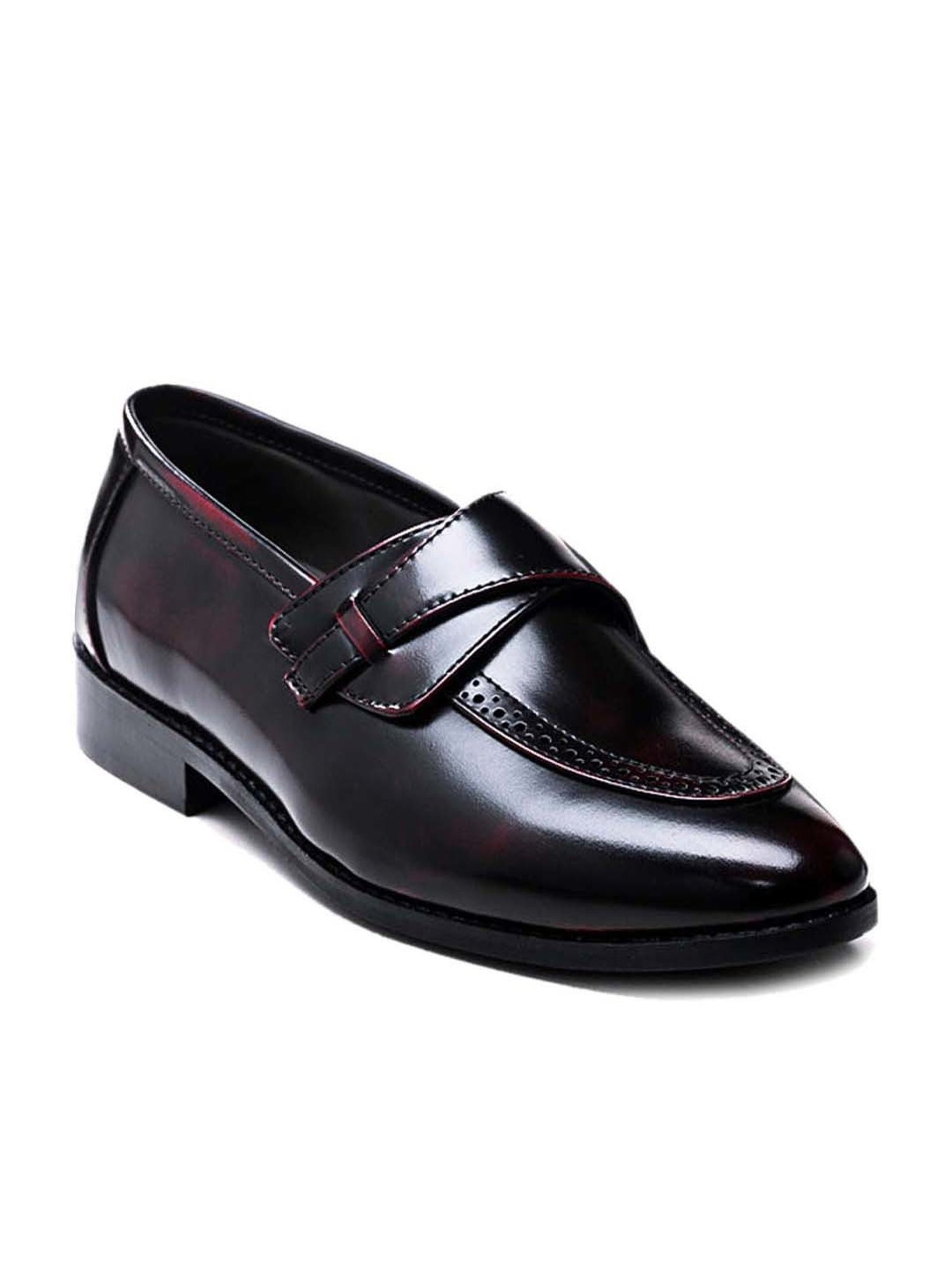 Monkstory Men's DREZZIRE Cherry Loafers