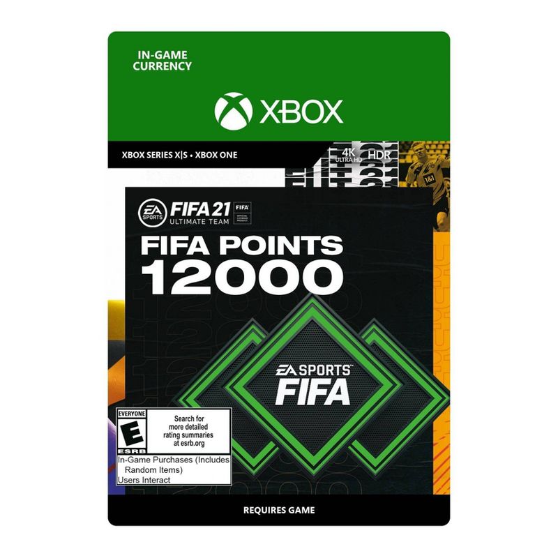 FIFA 21: Ultimate Team 12,000 Points - Xbox Series X|S/Xbox One (Digital)