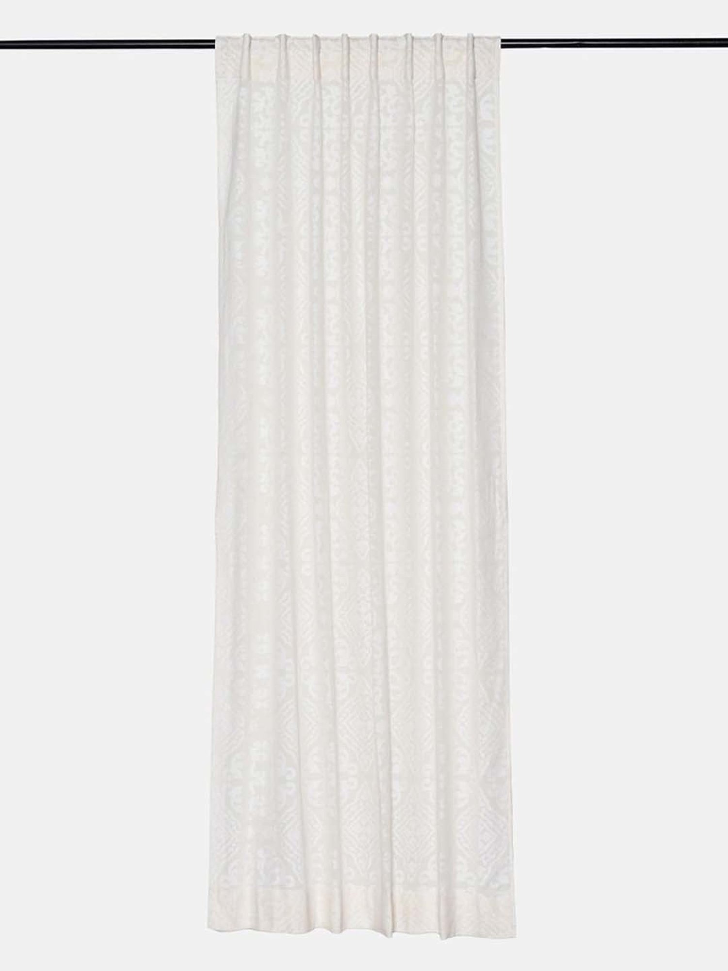 Fabindia Home Standalone Natural Cotton Curtain