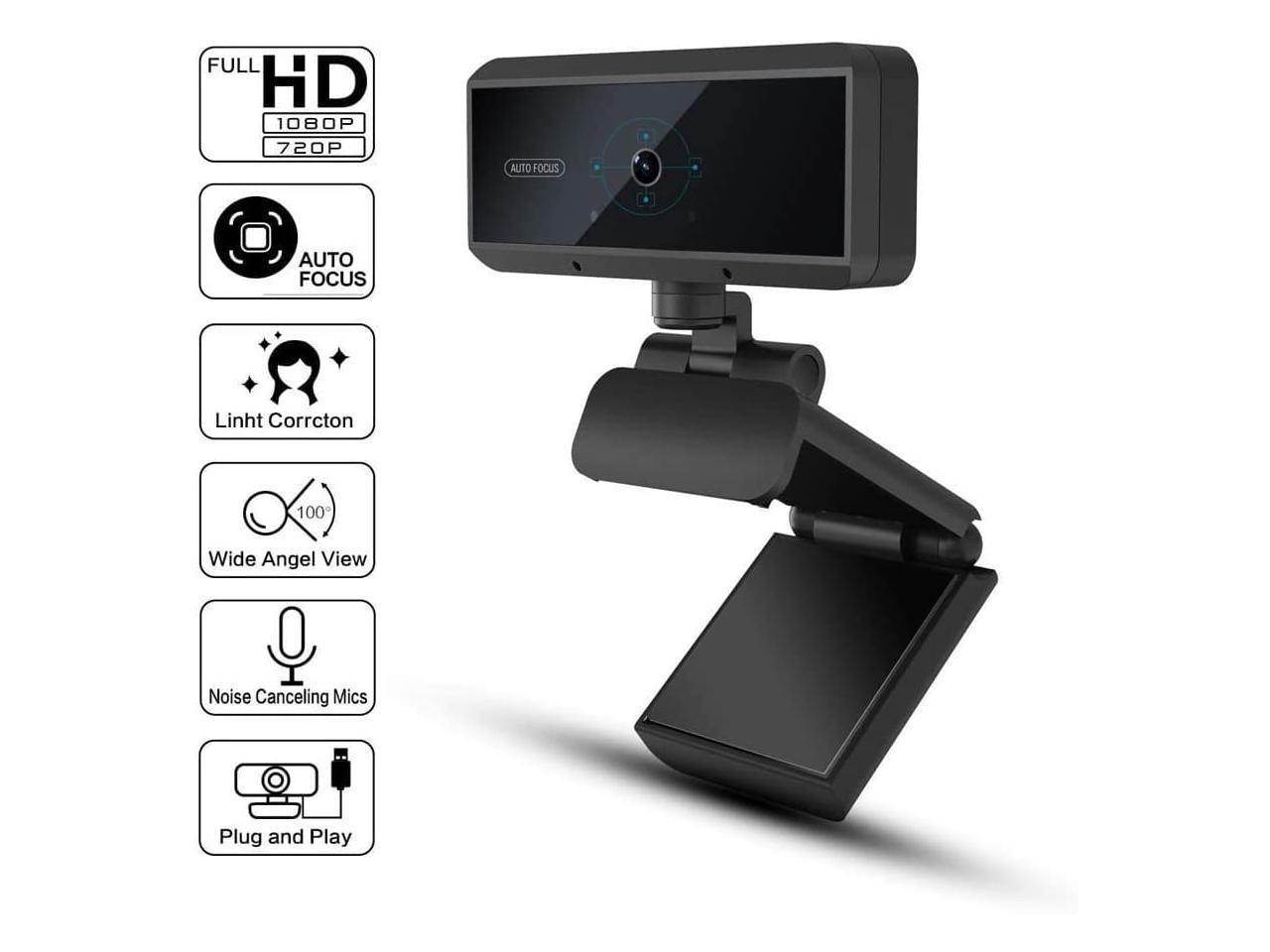 DEALZONE Webcam 1080P HD Pro Streaming Camera for Video Recording for Twitch Youtube