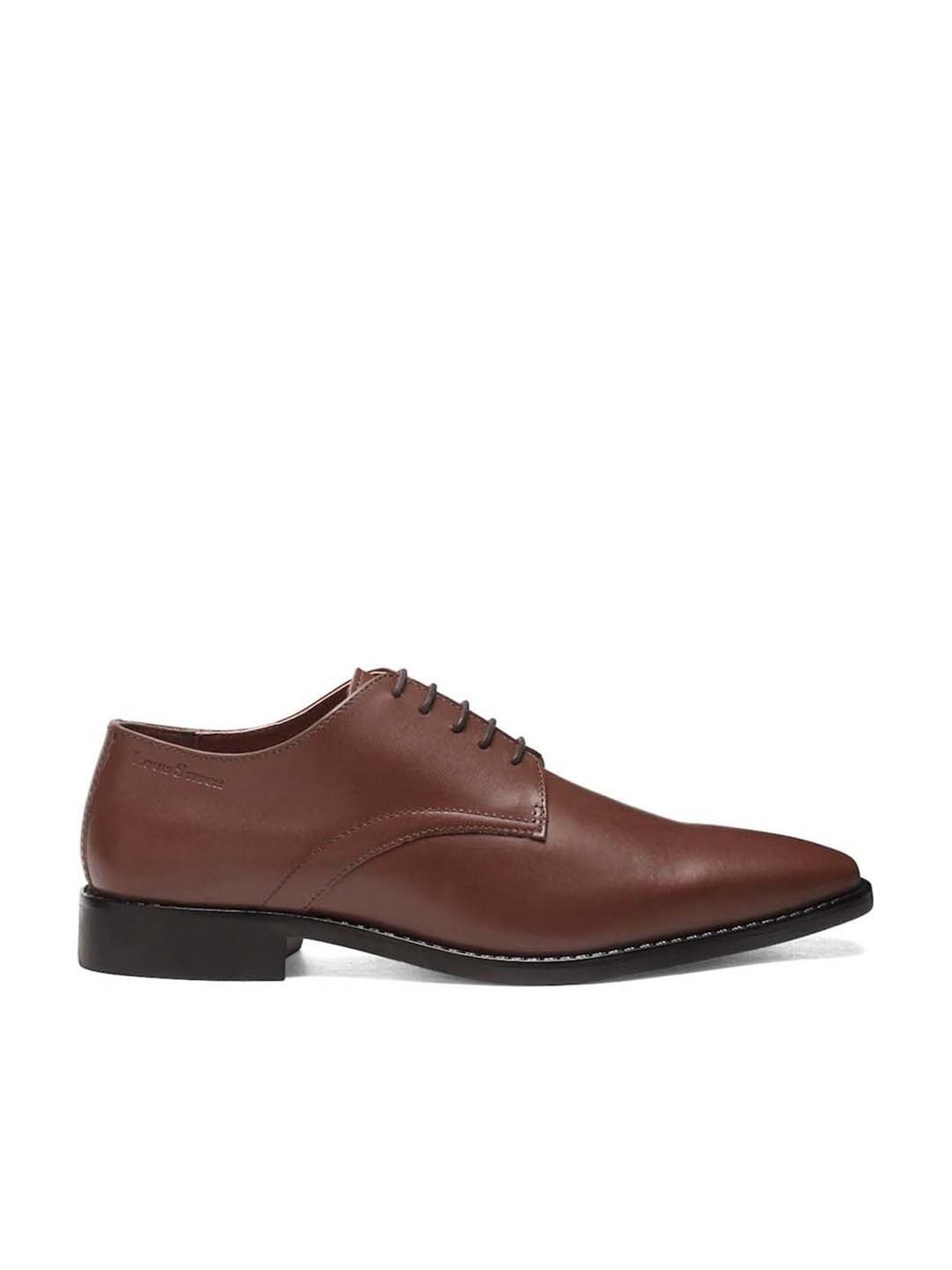 Louis Stitch Men's Tan Derby Shoes