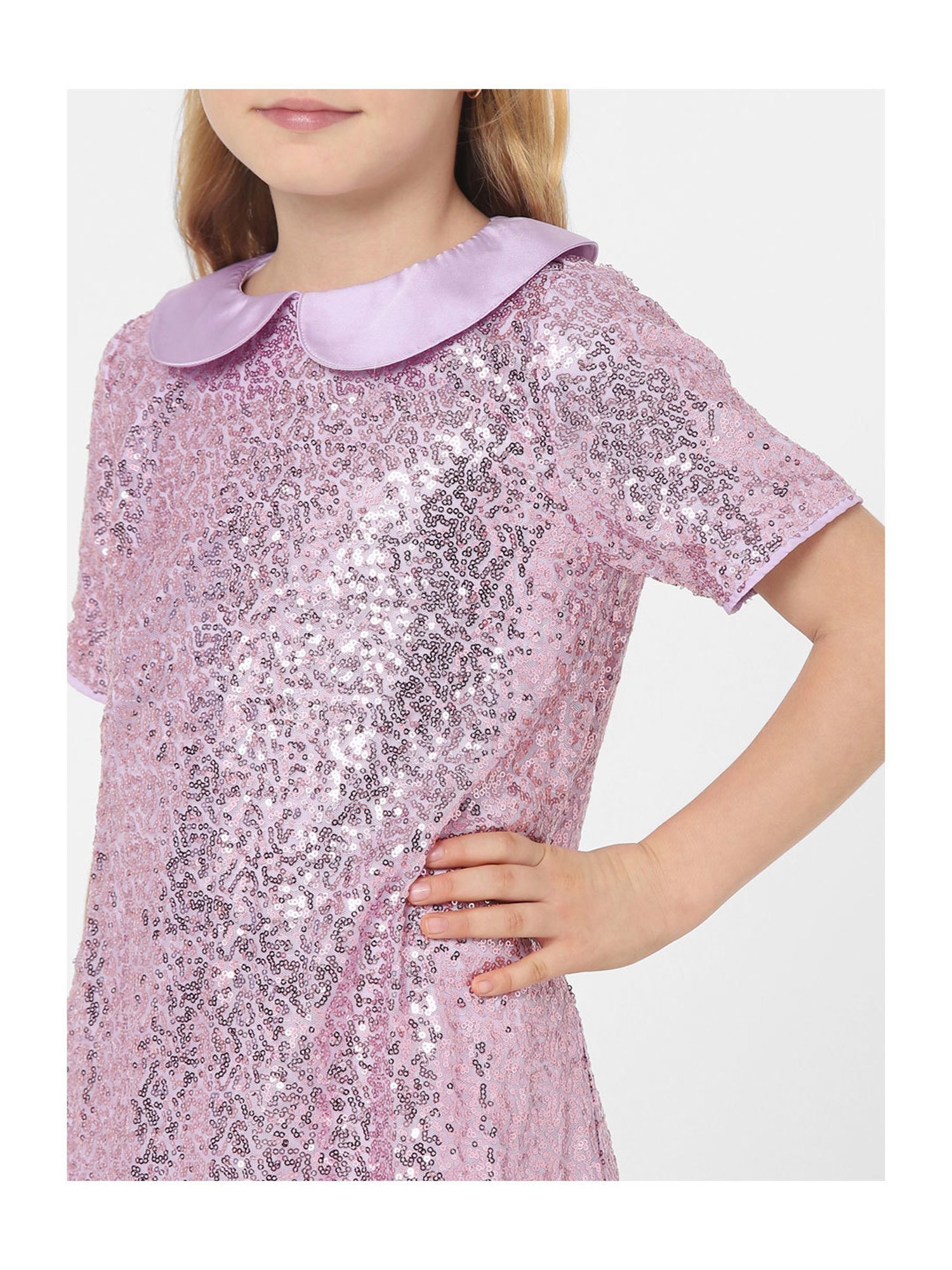 KIDS ONLY Purple Embellished Dress