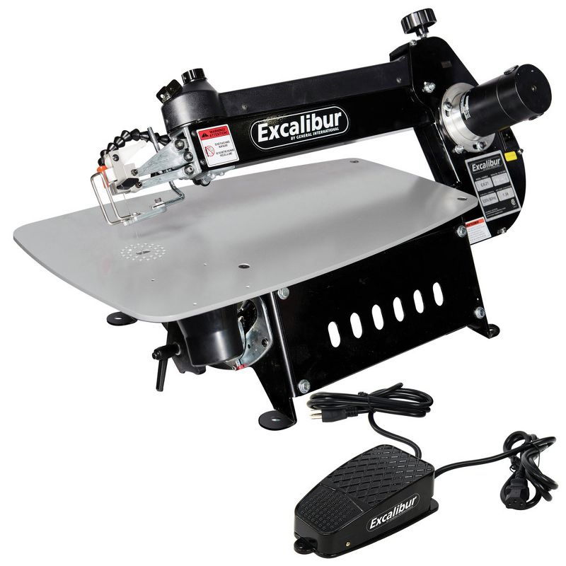 Excalibur EX-21CRB 21 in. Tilting Head Scroll Saw with Foot Switch