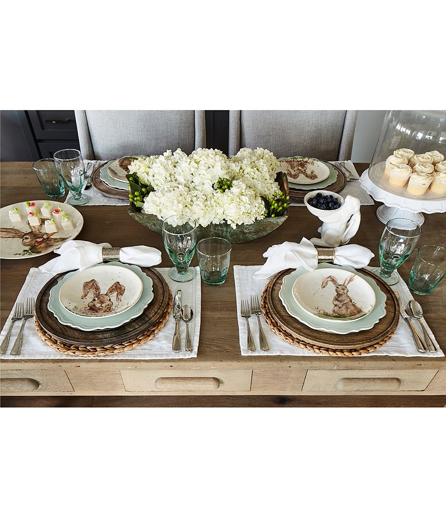 Southern Living Leigh 45-Piece Stainless Steel Flatware Set