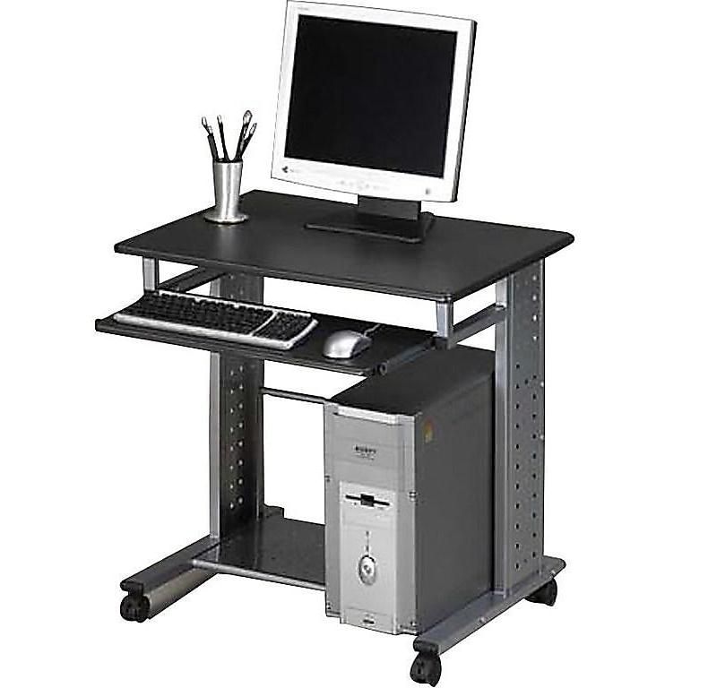 Mayline Empire Mobile PC Cart 29-3/4w x 23-1/2d x 29-3/4h Anthracite 945ANT