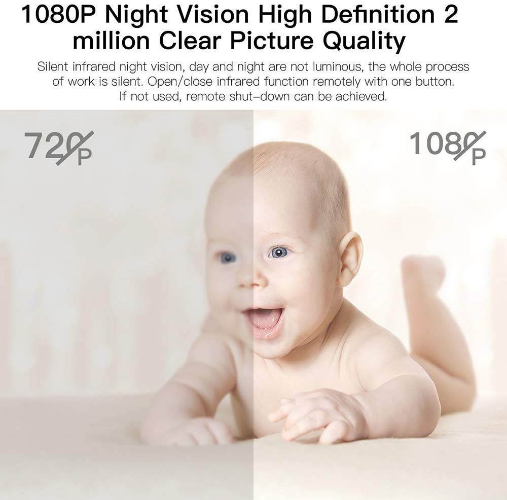 Spy Camera Wireless Hidden Mini WiFi Camera 1080P HD Smallest Security Cameras for Home Car Office with Wide Angle Video Recorder Night Vision Loop Recording APP Support W10