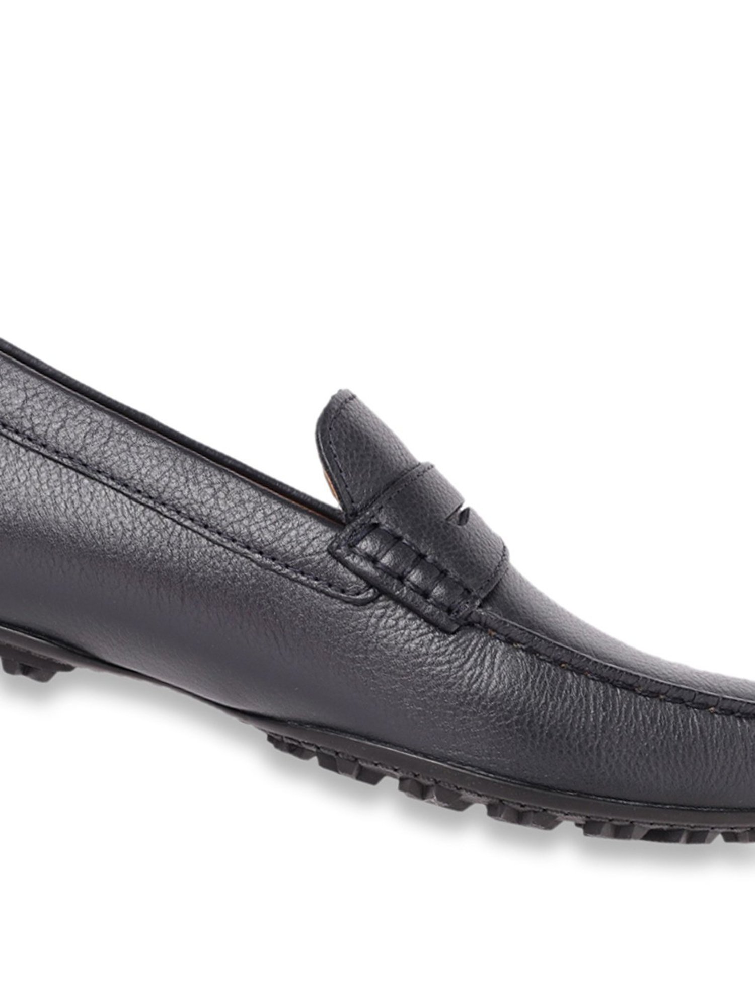 Geox Men's Kosmopolis Navy Leather Casual Loafers