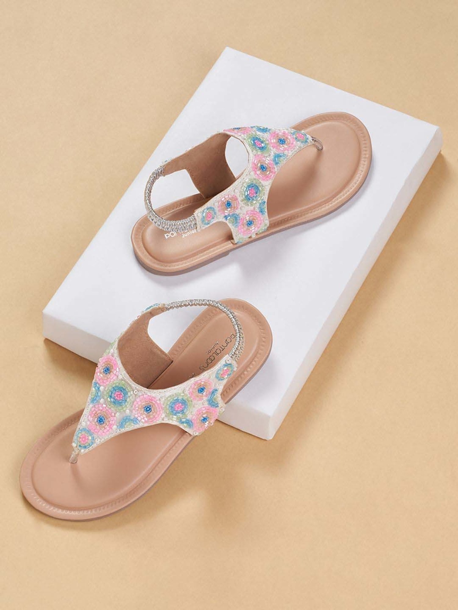 Pantaloons Junior Multicolor Thong Sandals