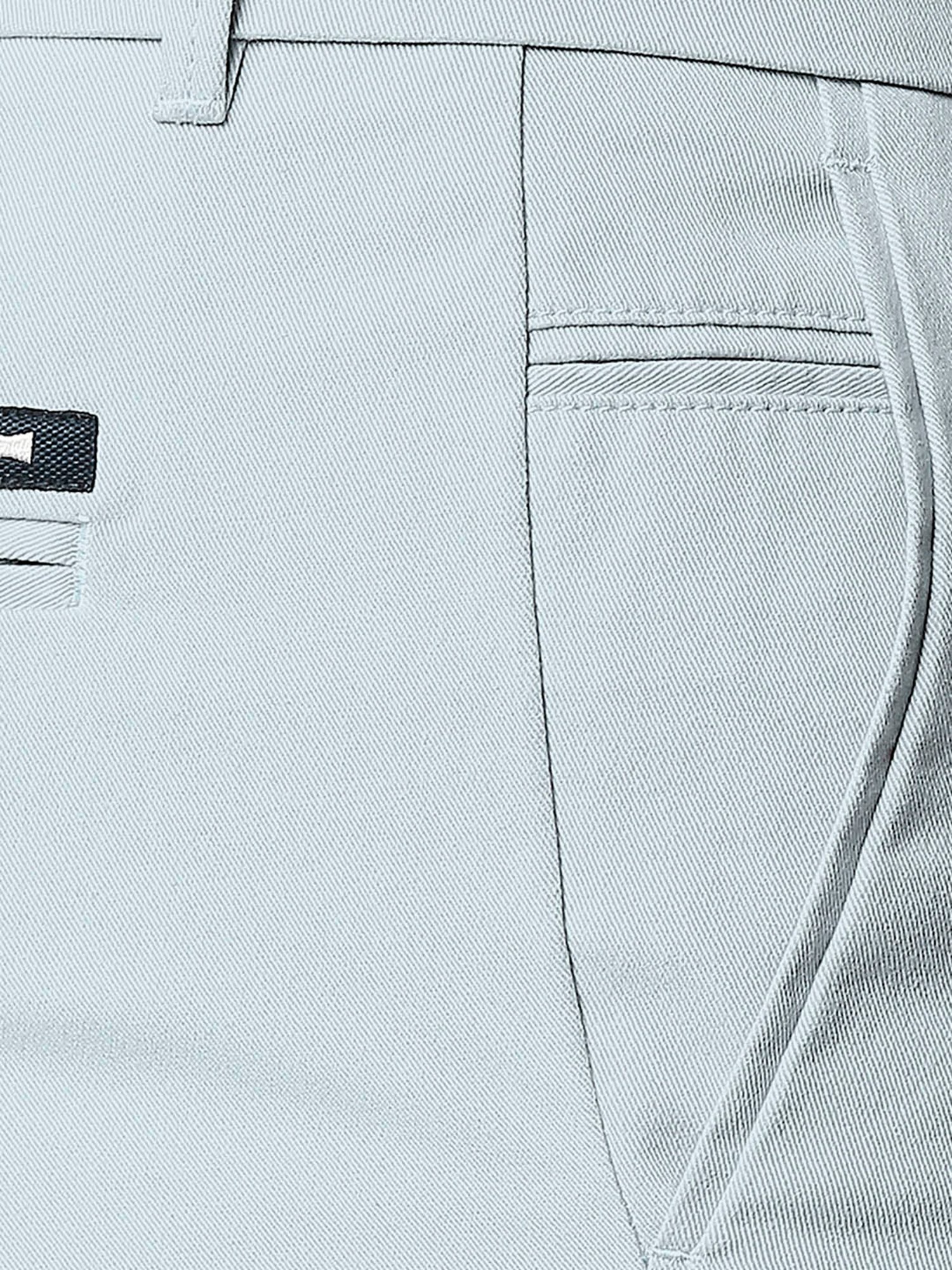 Basics Light Blue Comfort Fit Shorts