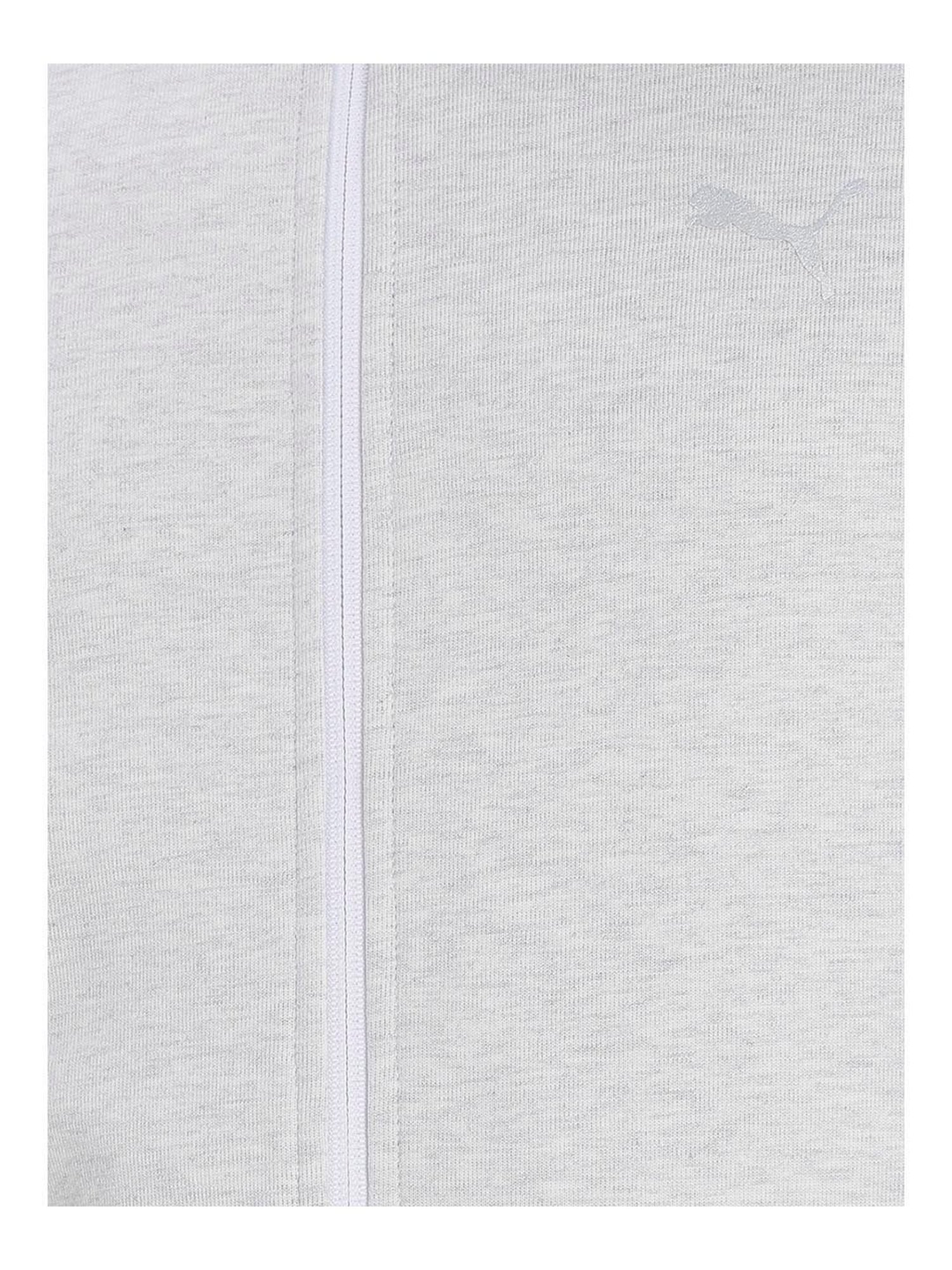 Puma White Full Sleeves Jacket