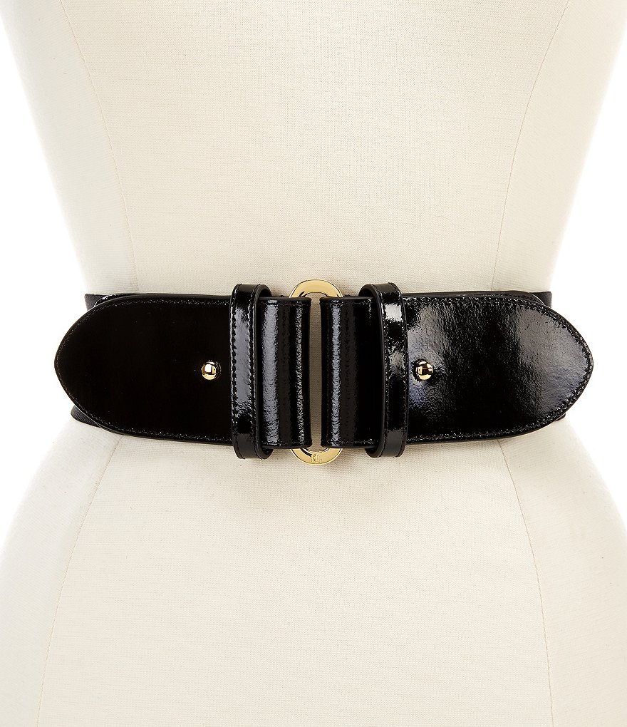 Women's Leopard Print Faux Hair Belt - Universal Thread™ Brown 2X