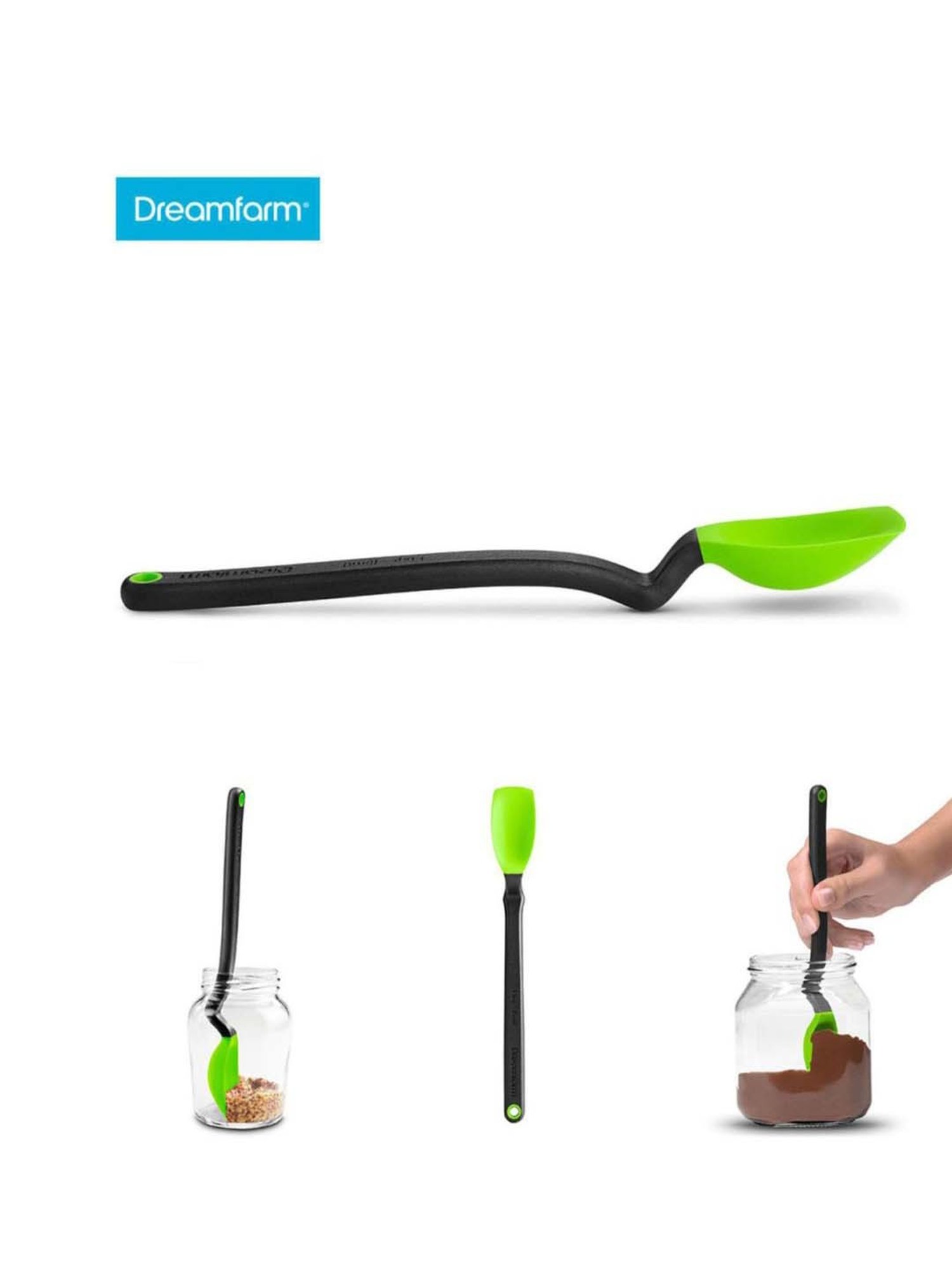 Bergner Black Nylon Soup Ladle - Set of 1