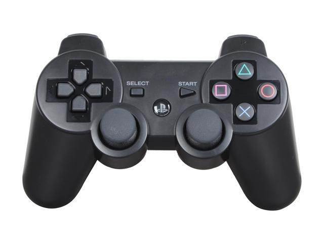 CHENGDAO PS3 Controller 2 Pack Wireless Dual Shock Gamepad for Sony Playstation 3 with Charging Cord (Black + red )