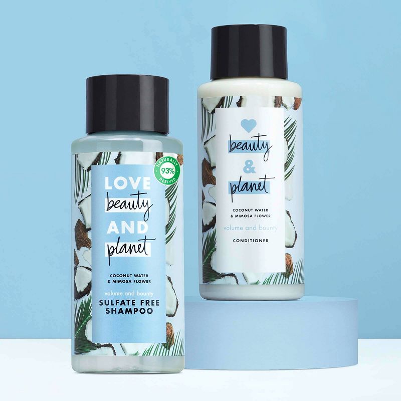Love Beauty and Planet Coconut Water Shampoo and Conditioner - 27 fl oz