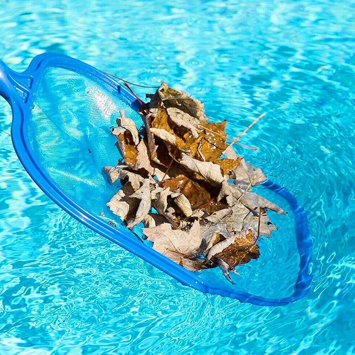 Swimming Pool Leaf Skimmer Rake Net Hot Tub Spa Cleaning Leaves Mesh Tools Clean