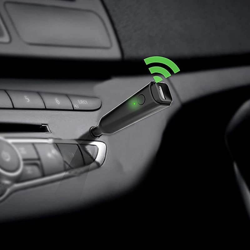 Wireless Receiver Portable Car Kit Stereo Audio Music 35mm Adapter Handsfree Auto for Car Headphone Phone