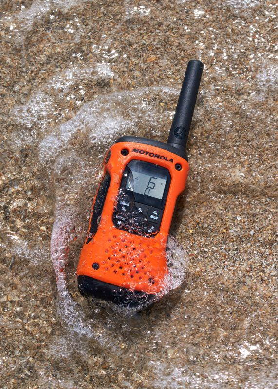 Motorola Talkabout T503 H20 Waterproof, Rechargeable Two Way Radio (2 Pack)