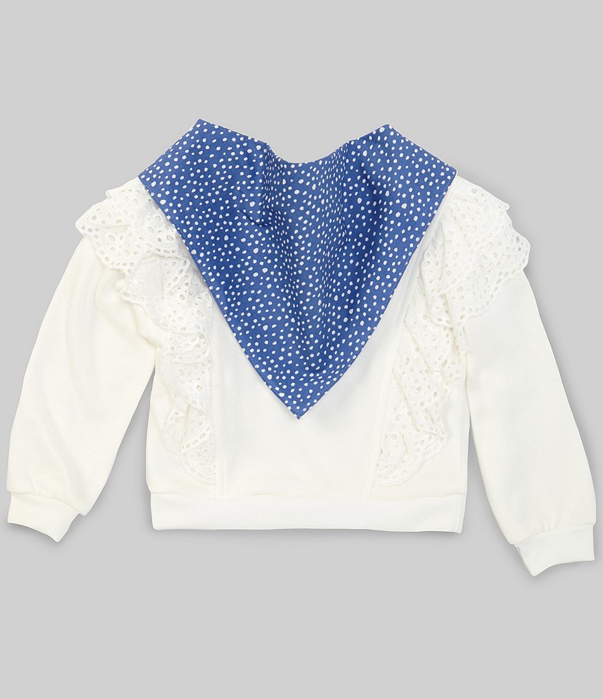 Dream Life Big Girls 7-16 Embossed Heart Cozy Hoodie