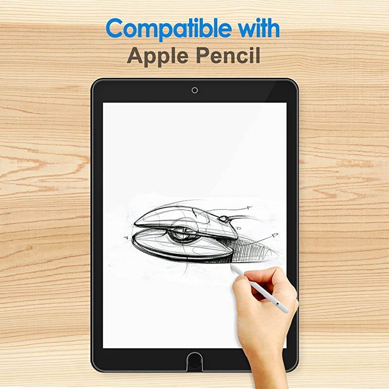 Screen Protector for iPad Air 3 105 Inch 2019 Model and iPad Pro 105 2017 Tempered Glass Film