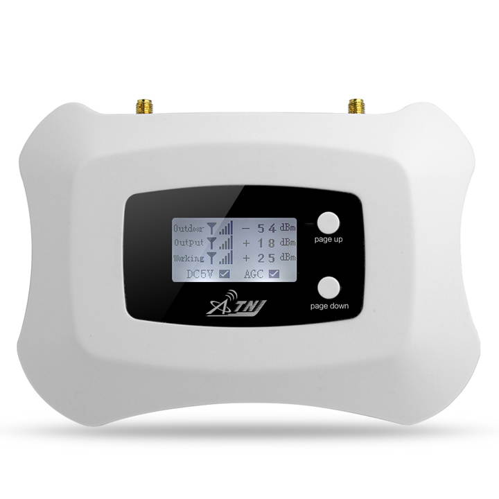 ATNJ Signal Booster PCS 1900MHz 2G 3G Phone Repeater cover 300m2 for home use