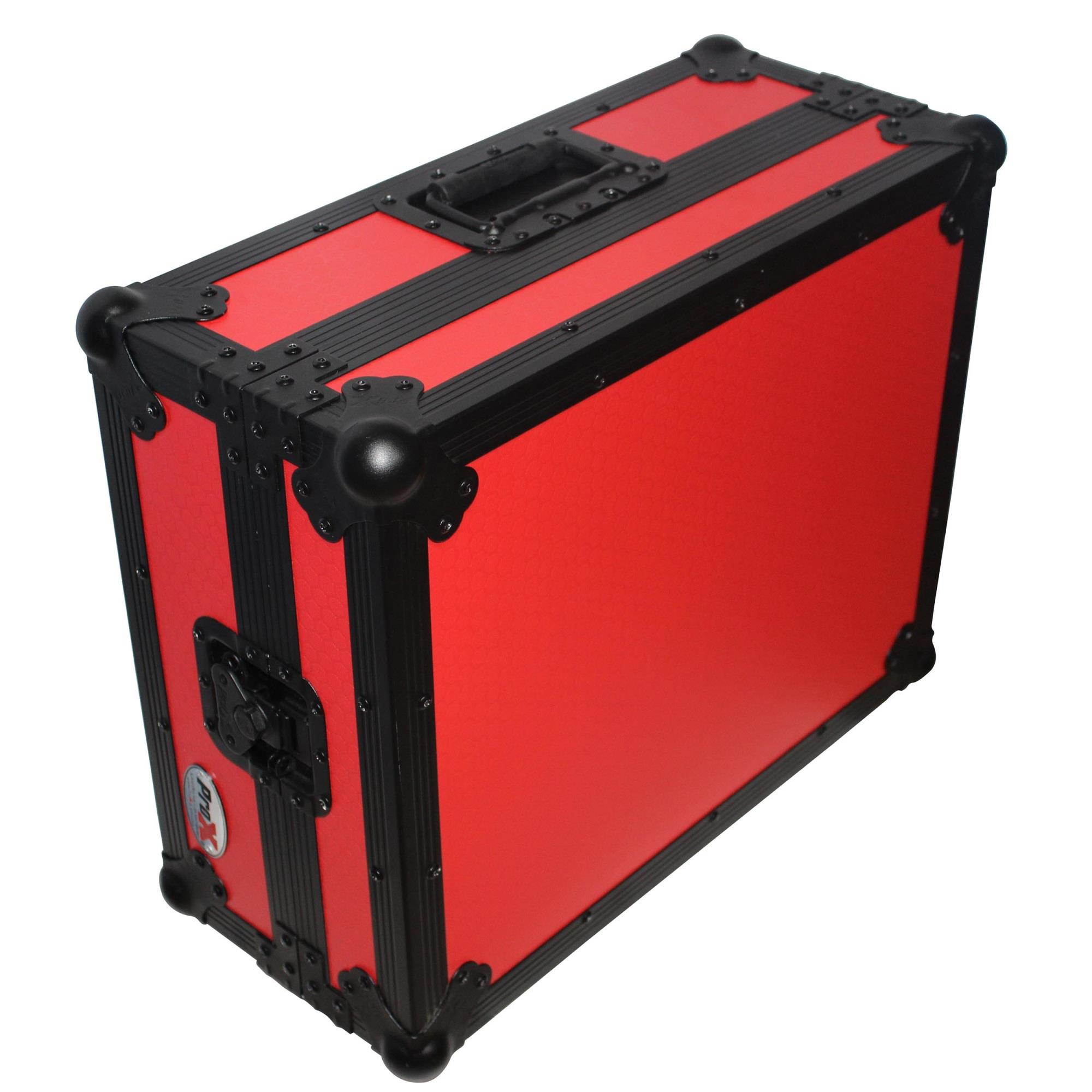 Universal Turntable Case w/ Foam Kit Red/Black