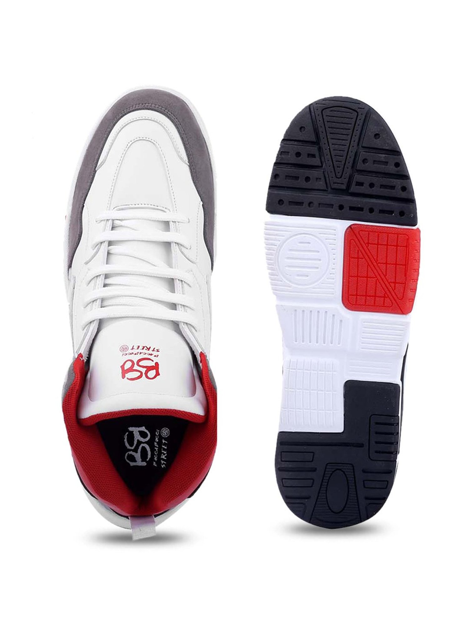 Bacca Bucci Men's VENGEANCE Red Casual Sneakers