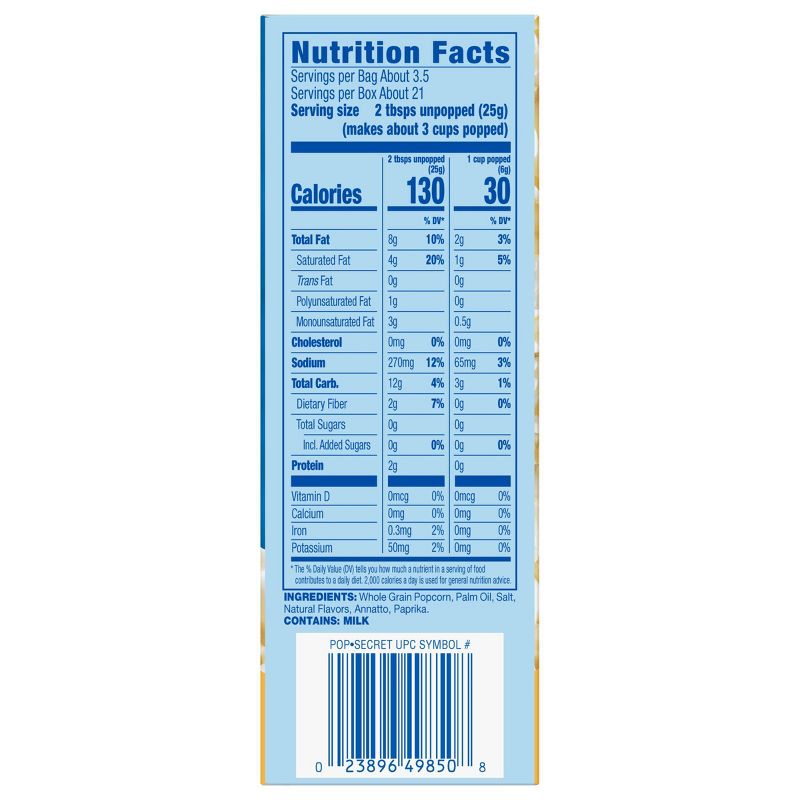 Pop Secret Butter Microwave Popcorn - 6ct