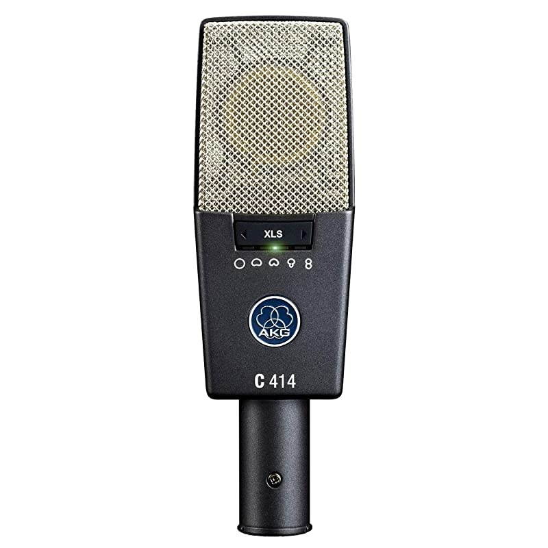 C414 XLS Instrument Condenser Microphone, Multipattern