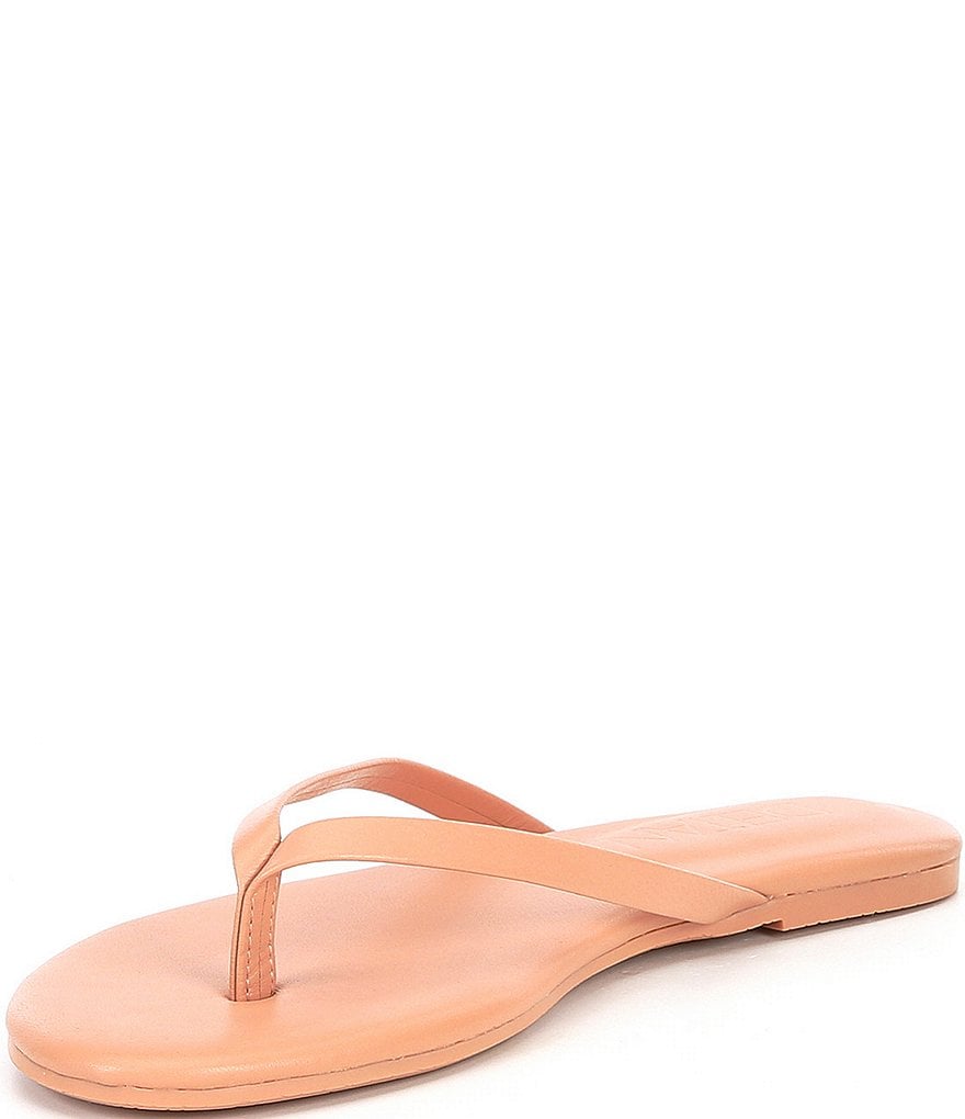 Deltan Hula Leather Thong Sandals