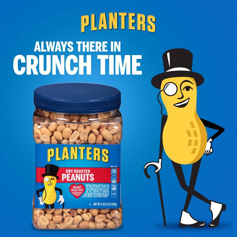 Planters Dry Roasted Peanuts - 34.5oz