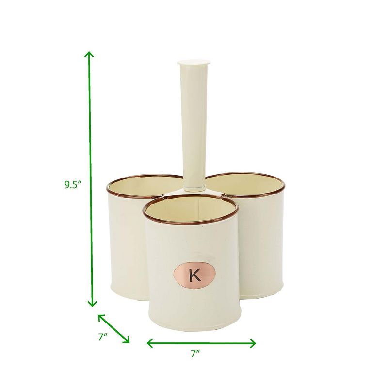 iDESIGN Crisp Knife Organizer Clear