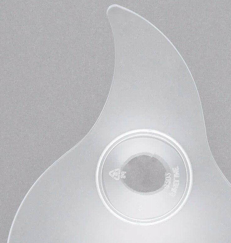 Fineline Settings 6202-CL, 3.75x3.75-Inch Clear Plastic Tiny Twists, 200/CS