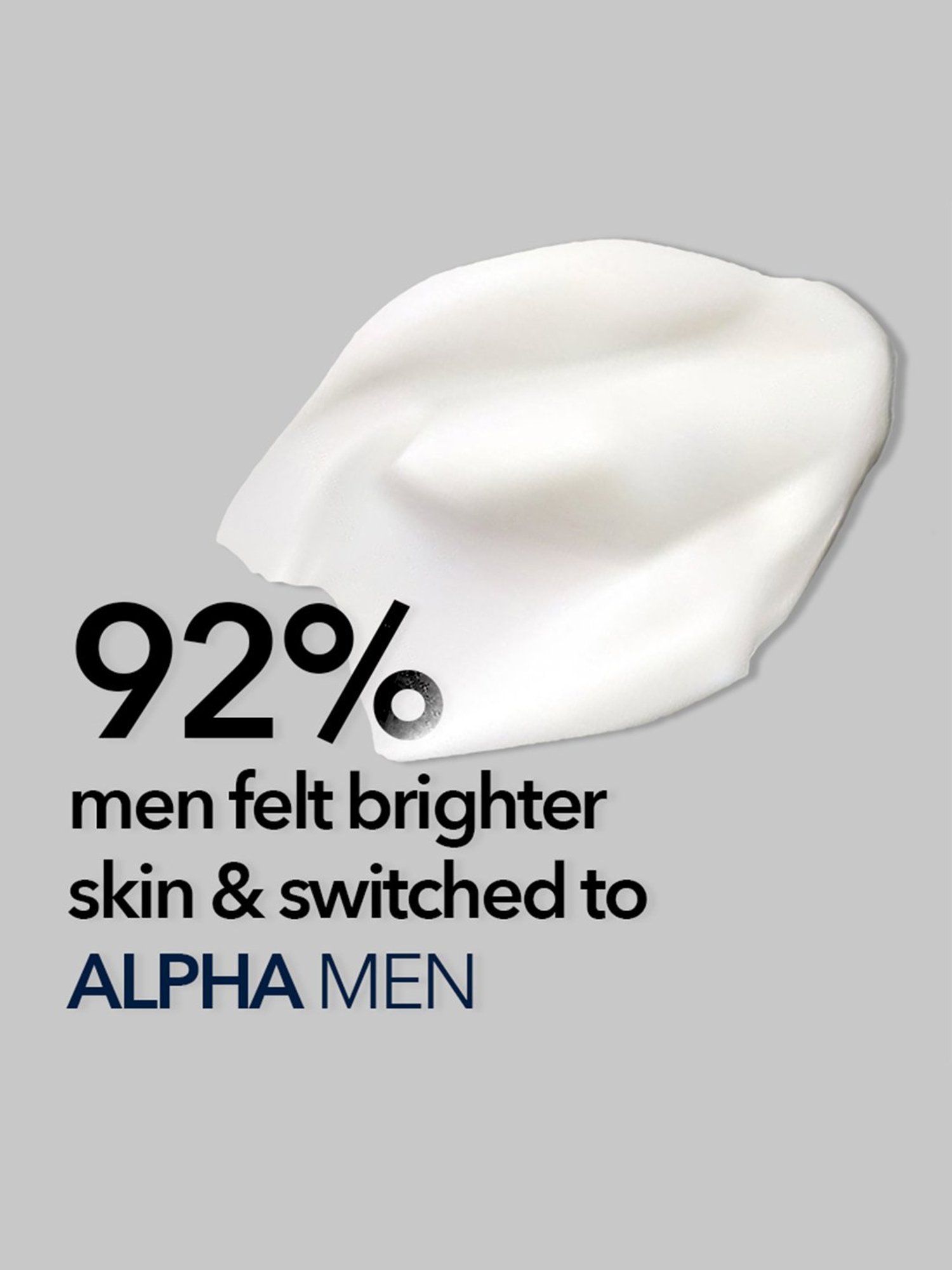 O3+ Alpha Men Bright Glow Face Wash - 50 ml