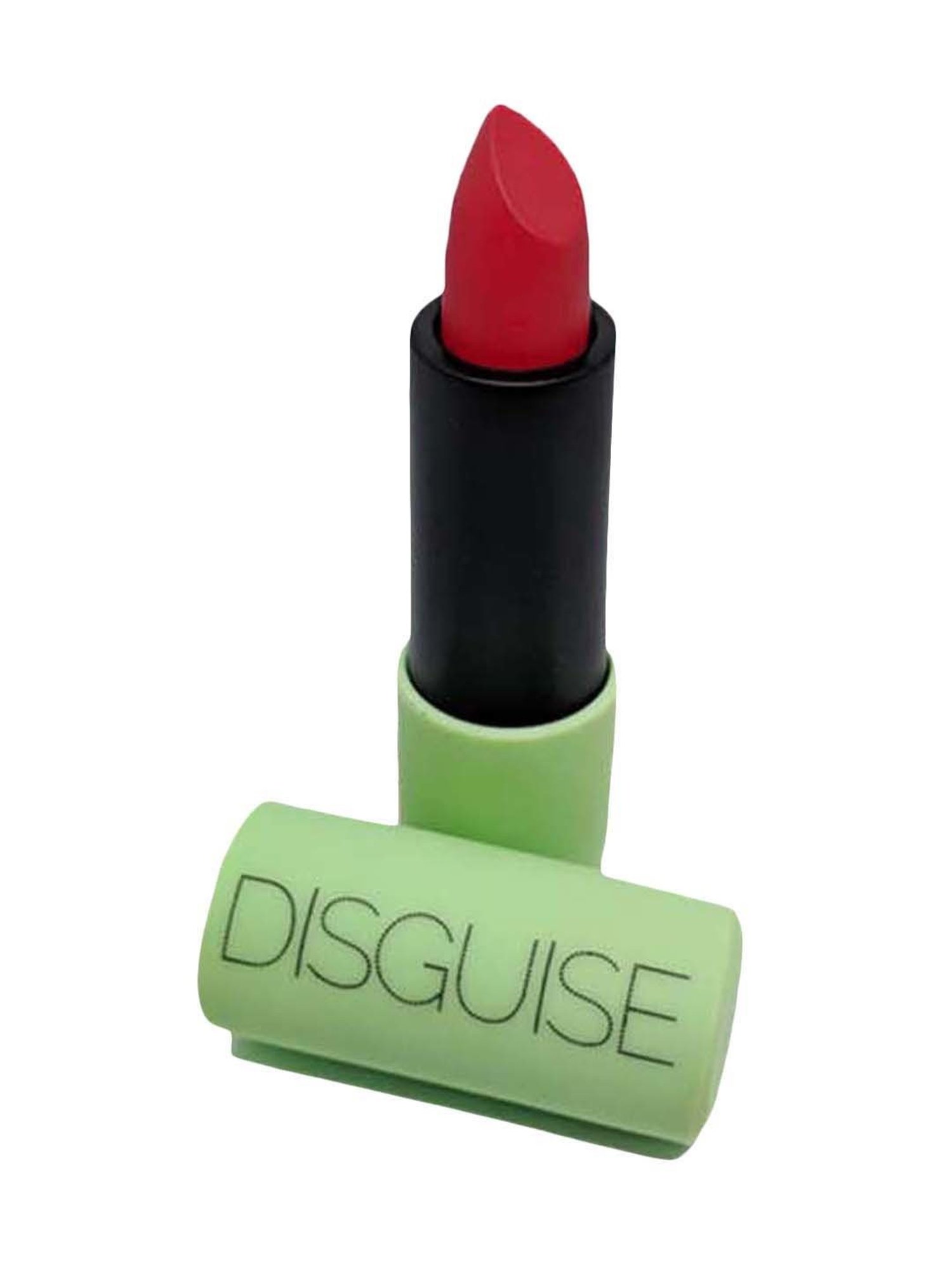 Disguise Cosmetics Ultra-Comfortable Satin Matte Lipstick Red Model - 4.2 gm