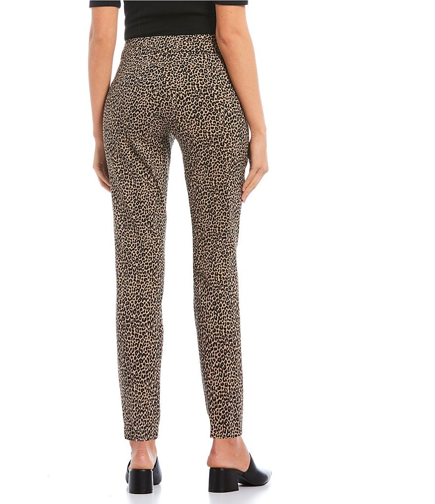 Takara Menswear Inspired Zip Pocket Animal Print Pants
