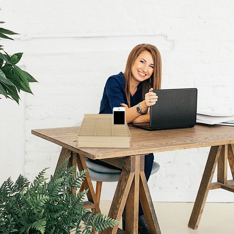 74cm Multifunctional Table Cell Phone Mount Holder 360 Adjustable Universal Gooseneck Smartphone Stand for Desk (Wathet)