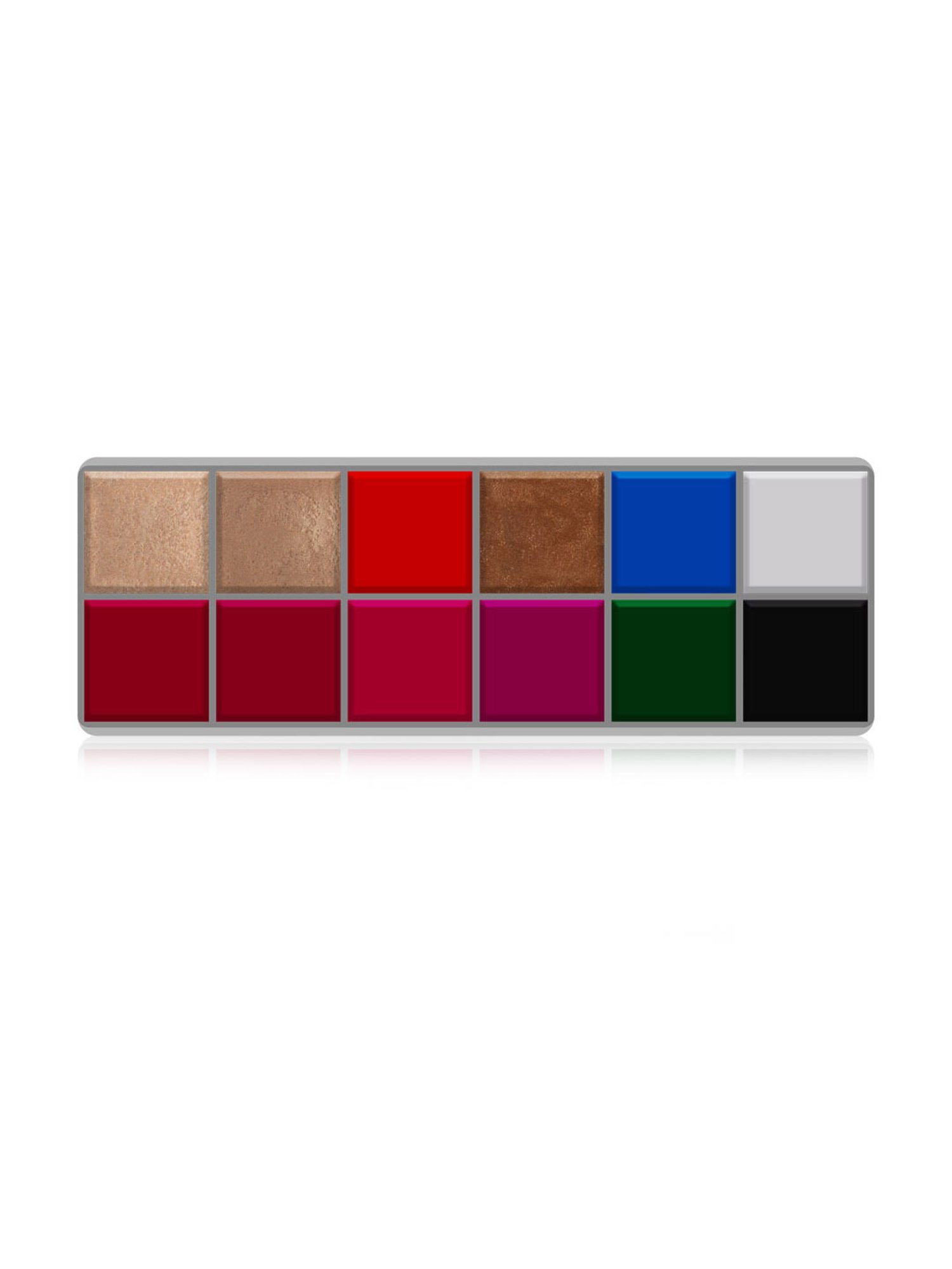 PAC Fresh Color Eyeshadow x 12 Summer Bloom - 70 gm