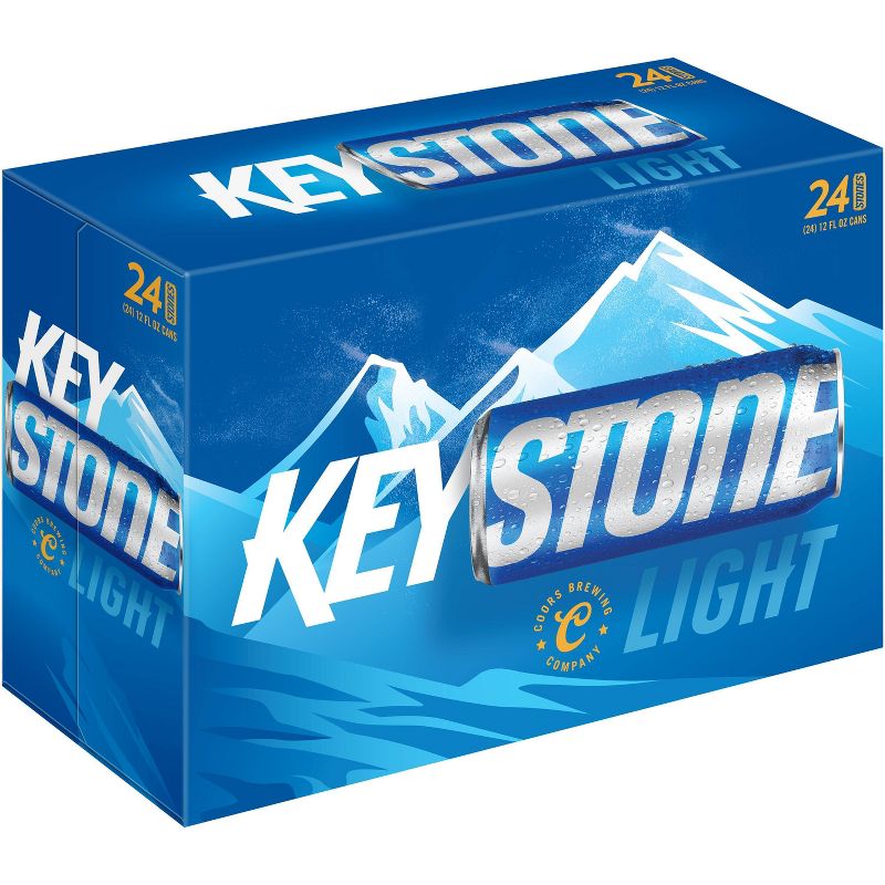 Keystone Light Beer - 24pk/12 fl oz Cans