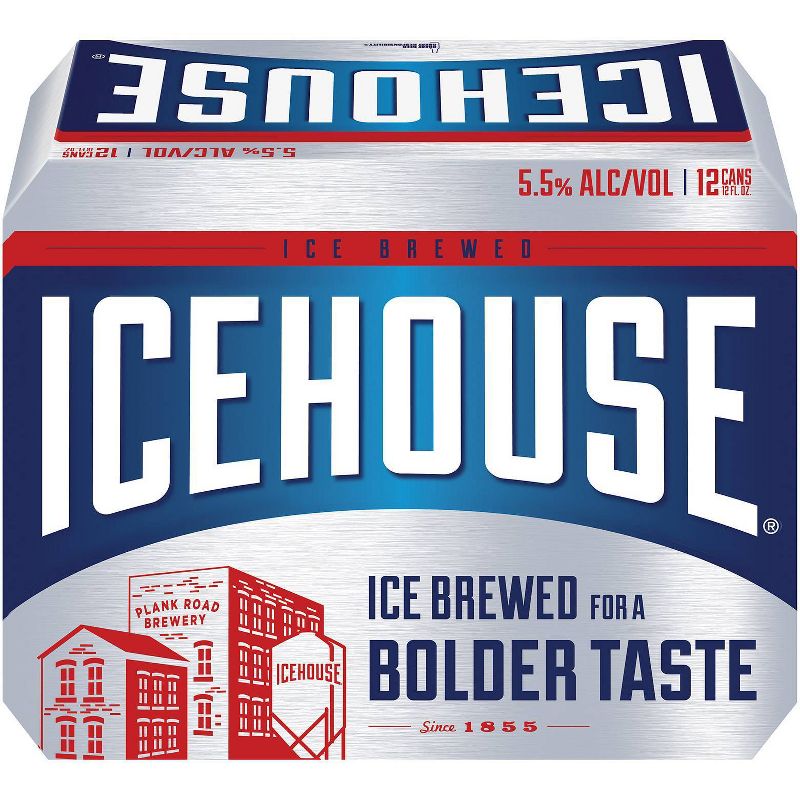 Icehouse Ice Lager Beer - 12pk/12 fl oz Cans