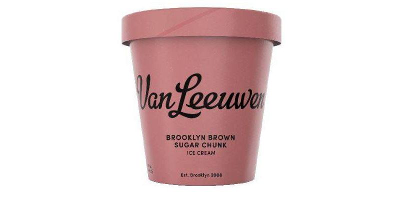 Van Leeuwen Brooklyn Brown Sugar Chunk Ice Cream - 14oz