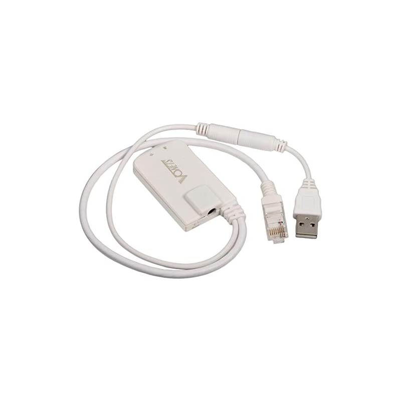 Mini WiFi Bridge 300Mbps 2.4G Wireless Repeater Extender Multi-Functional AP Signal Booster, Plug&Play High Power WiFi Hotspot Extender Amplifier USB RJ45 Cable Powered VAP11N-300