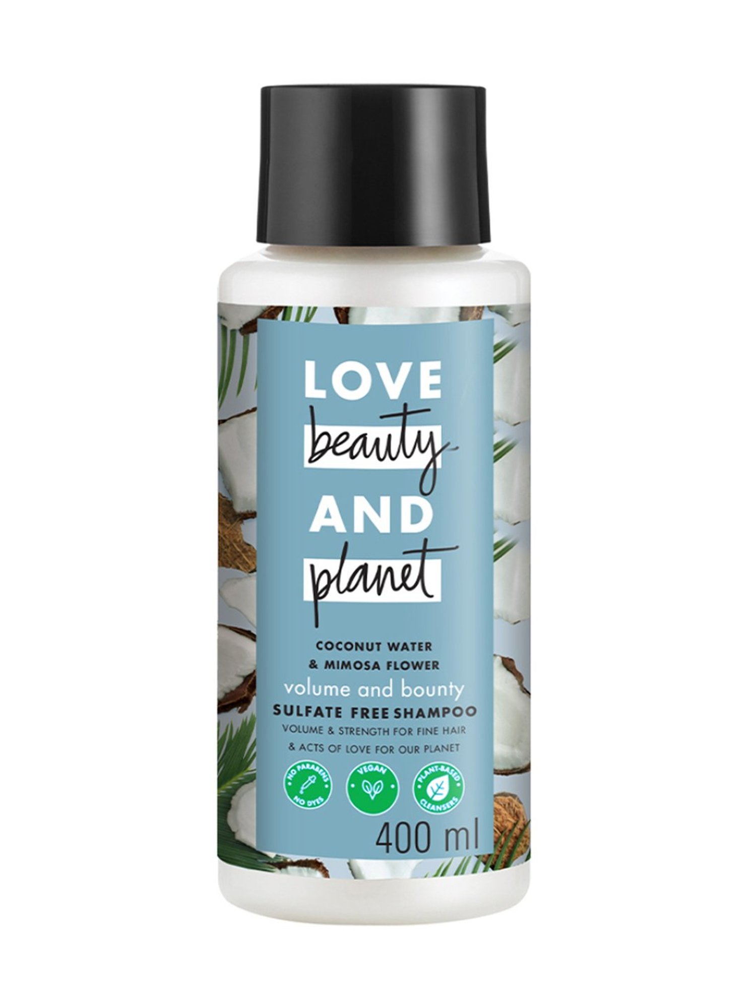 Love Beauty & Planet Coconut Water & Mimosa Flower Volume and Bounty Shampoo - 400 ml