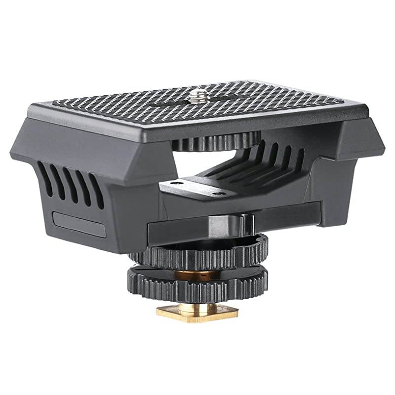 Universal Microphone and Recorder Shock Mount to fit Zoom H1 H1n H2n H4n Pro H5 H6 Tascam DR40x DR05x DR07x and More Mount on DSLRs Boom Poles and Hand Grips